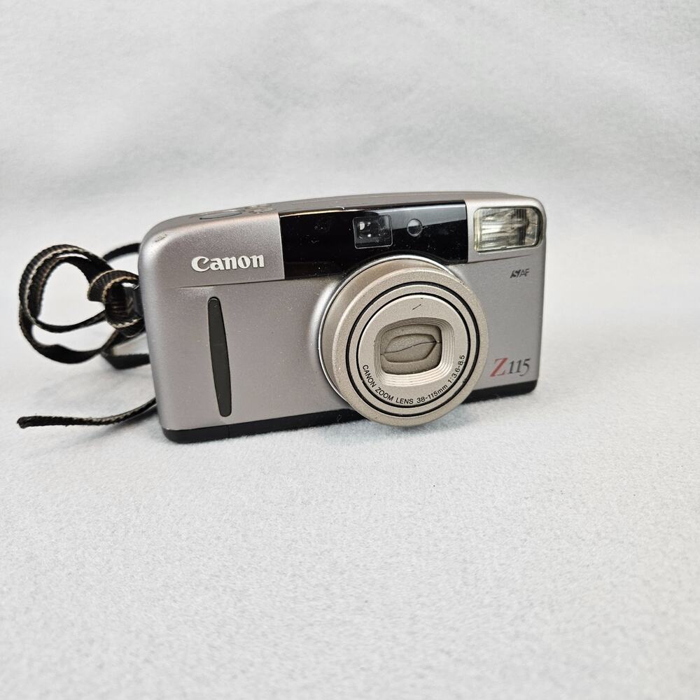 Canon Sure Shot Z115 Caption 35mm Point & Shoot Film Camera UNTESTED Photography